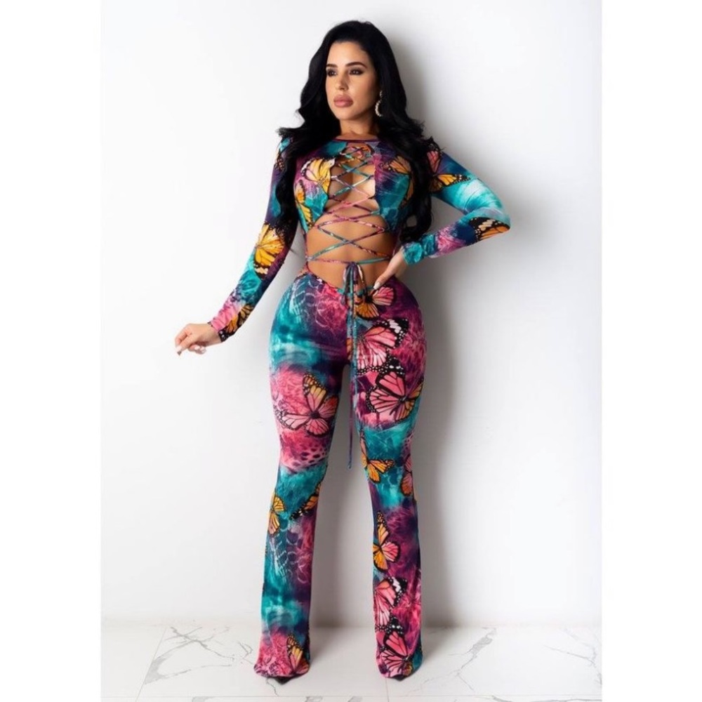 Butterfly romper worn once.